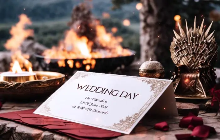 Best 3D GOT Theme Wedding Invitation Slideshow